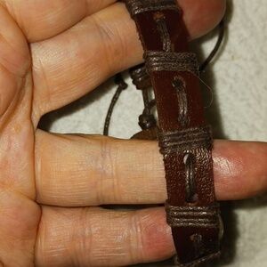 Handmade Leather Unisex Bracelet
